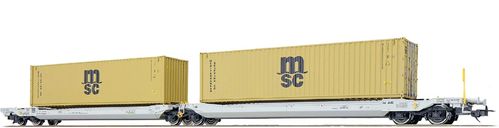 36541 Taschenwagen 2-Container CAI